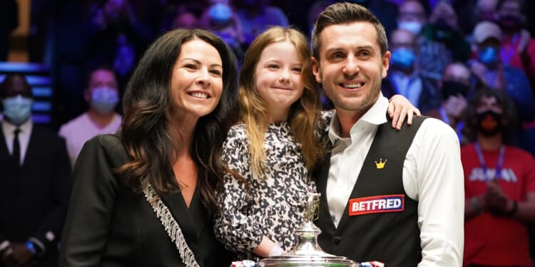 Mark Selby hopes his daughter, 11, doesn't find out how much money he earned for Champion of Champions triumph