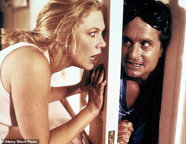 Kathleen Turner and Michael Douglas in the original 1989 film, The War Of The Roses