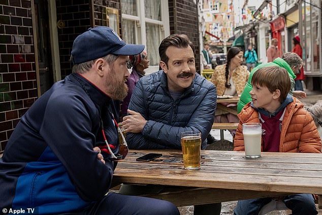 Ted Lasso is the kind-hearted manager of AFC Richmond - but he sometimes comes across as weak-willed