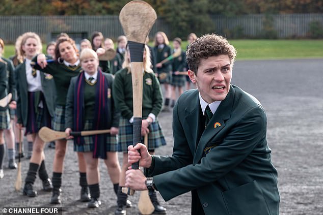 James in Derry Girls is constantly the butt of everyone's jokes due to being English