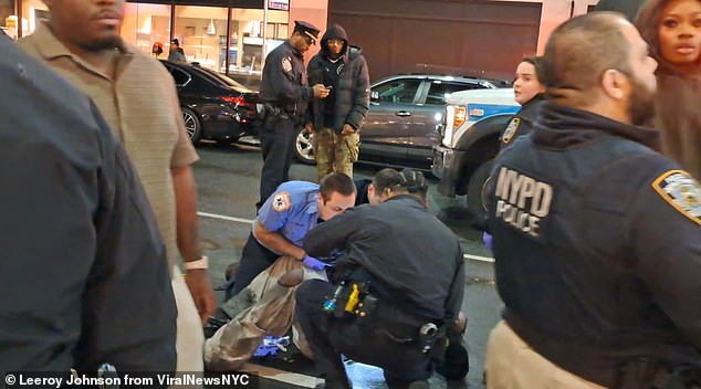 Boyd was transferred to the hospital but police are yet to identify the man who shot him