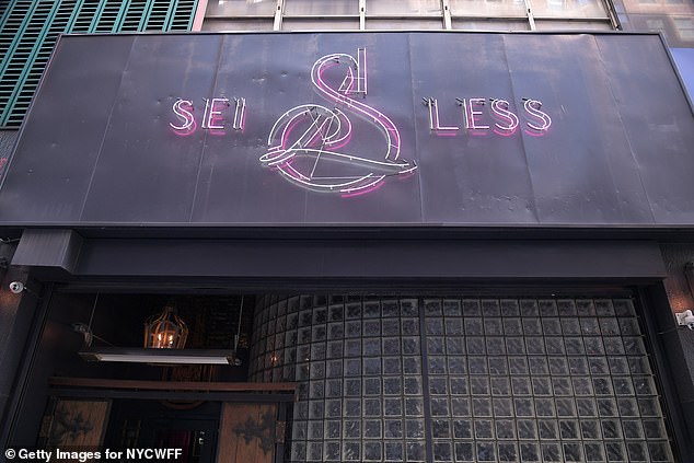 The shooting took place outside Sei Less, an Asian fusion restaurant, in Midtown Manhattan