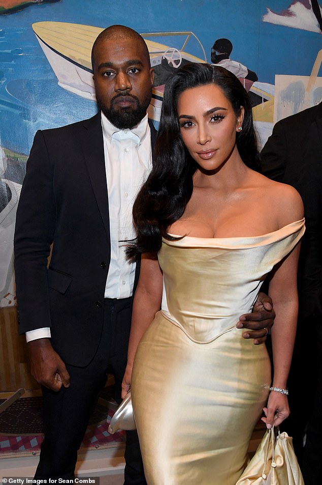 Perhaps the most famous 'victim' of the curse, is Kim Kardashian's ex-husband Kanye West, who was hospitalised during their marriage after a mental breakdown (pictured in 2019)
