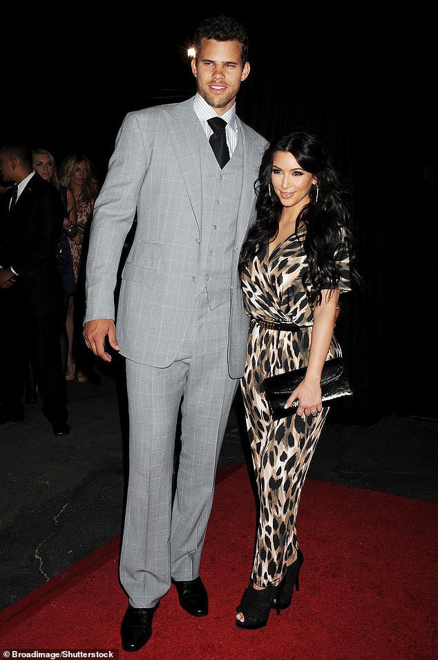 Kris Humphries, 40, was only married to Kim for 72 days, but fans believe his luck also turned for the worse following the romance (pictured in 2011)