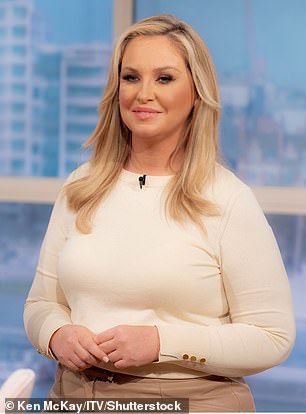 The This Morning star revealed earlier this year that she had shed five stone - without the help of fat jabs or surgery