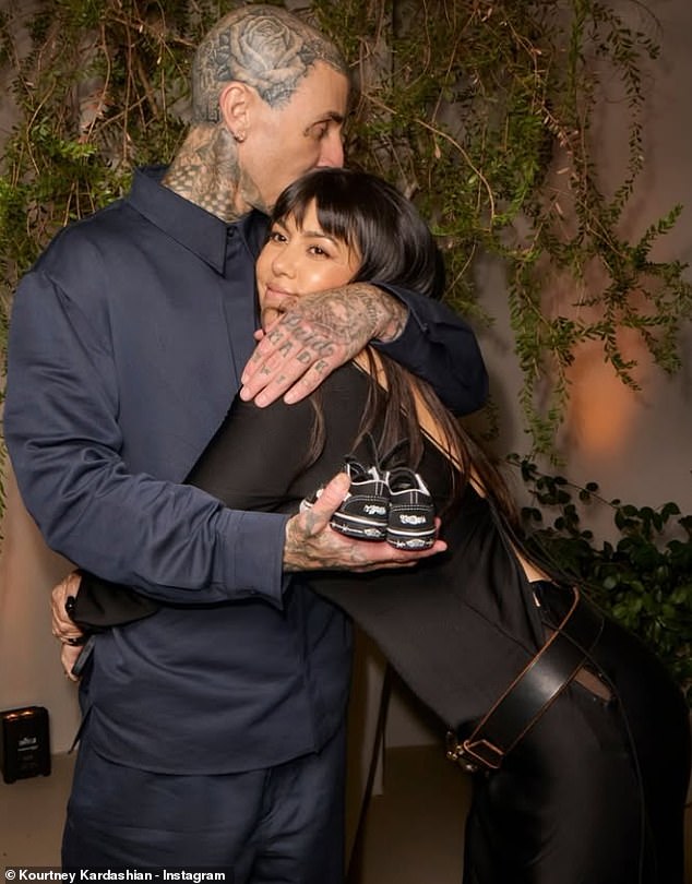 In one of the images, a pair of Vans sneakers could be seen. The shoes could have been for their son together, Rocky, two, as they seemed to be his size and they also had a R on the back. But then again, the kicks could have been for a new baby in Kardashian's belly