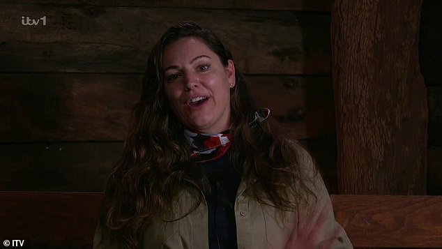 It was a rough first night in the jungle for the ten celebrities after they entered the I'm A Celebrity camp. And Kelly Brook was the first to pine for her life of luxury