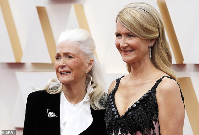 Laura had her mom on hand as she captured her first Oscar in February of 2020