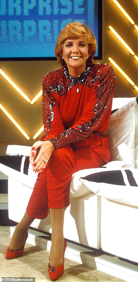 Cilla wore this jumpsuit during the ITV Surprise, Surprise episode featuring Christopher Biggins in 1984. Price at auction: £100-£200