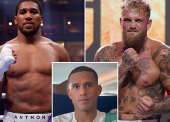 Anthony Joshua warned to expect a 'real fight' against Jake Paul by world champ David Benavidez