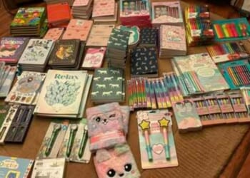I cleared the shelves at B&M and got £400 of stationery & books for £19