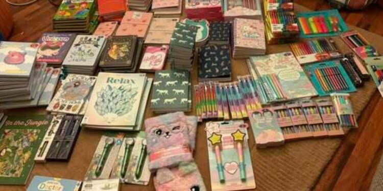 I cleared the shelves at B&M and got £400 of stationery & books for £19