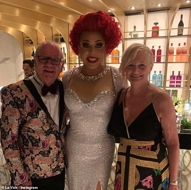 Ahead of the performance La Voix left viewers emotional as she tearfully opened up about her beloved mother's recent death