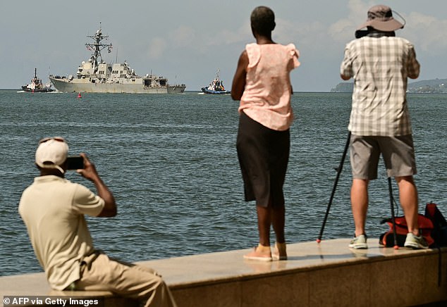 Anger is only mounting over the deaths of civilians in Venezuela (pictured), with many protesting that there is no evidence linking them to criminal syndicates
