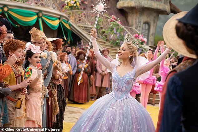 Wicked: For Good begins, mesmerisingly, with the construction of the yellow brick road to the Emerald City