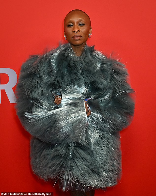 Cynthia showed no signs of jet-lag, despite being in New York for the Wicked: For Good premiere just 24 hours earlier