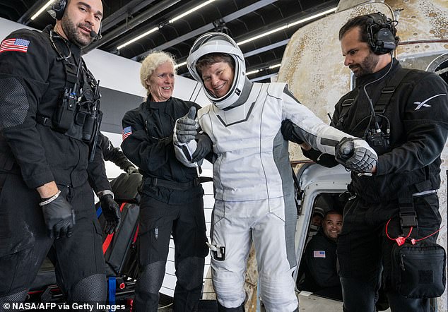 McClain returned to space in March as commander of NASA's SpaceX Crew-10 mission, and she was back on Earth once again in August