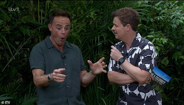 Safely on the ground, he collected an impressive seven out of 10 stars in what Ant and Dec deemed to be a very challenging trial