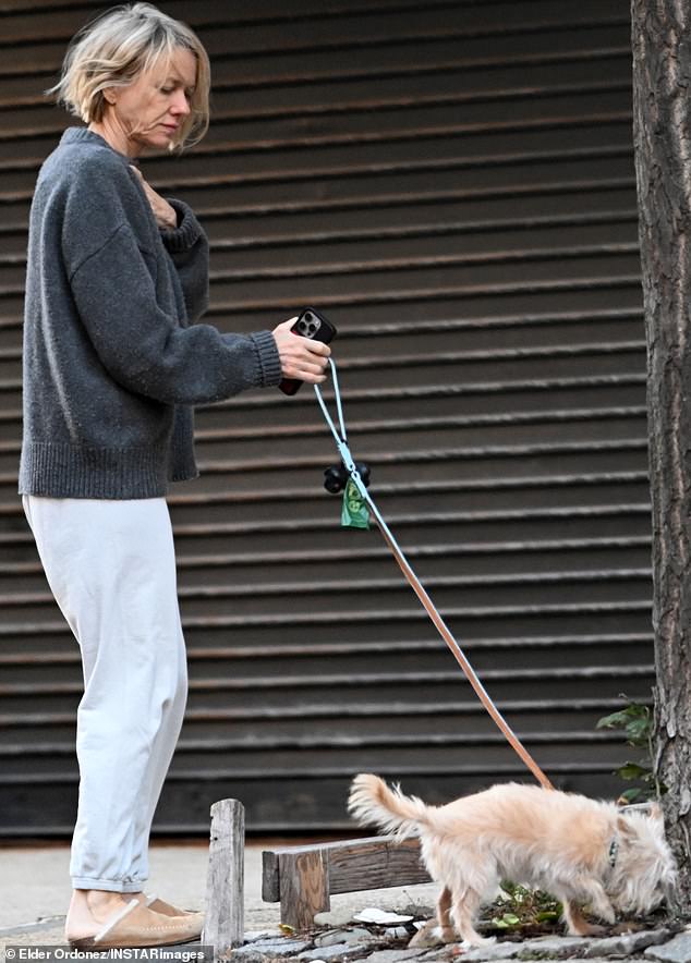 'It seems they¿ve got the bug,' said Watts, confessing that she harbors 'mixed feelings' about her children becoming performers, via Net-a-Porter