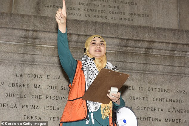 Kawas - who holds a Master's in Islamic Liberation Theology from a university in South Africa , connects the attacks on 9/11 to the 'American system'