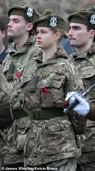 Pictured at the parade last week