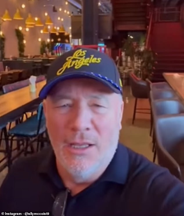 Ally McCoist lost his voice over in Las Vegas as he called the turn of events 'unbelievable'