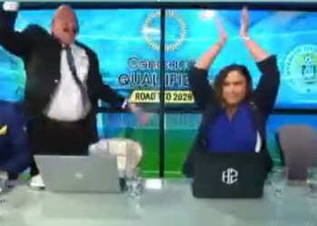 Watch Curacao commentators go wild as last gasp VAR decision in Jamaica sees minnows reach first ever World Cup