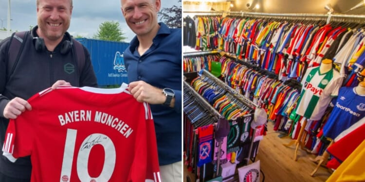 I'm football shirt collector who has spent £50,000 on 3,000 kits but there is one jersey I am desperate to get hold of