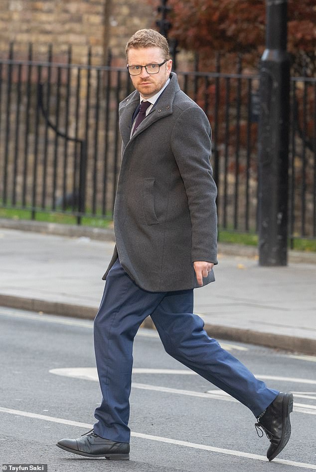 The premier was left defending his chief of staff Morgan McSweeney (pictured) when Health Secretary Wes Streeting publicly attacked No10's 'toxic culture' and 'self-destruction'