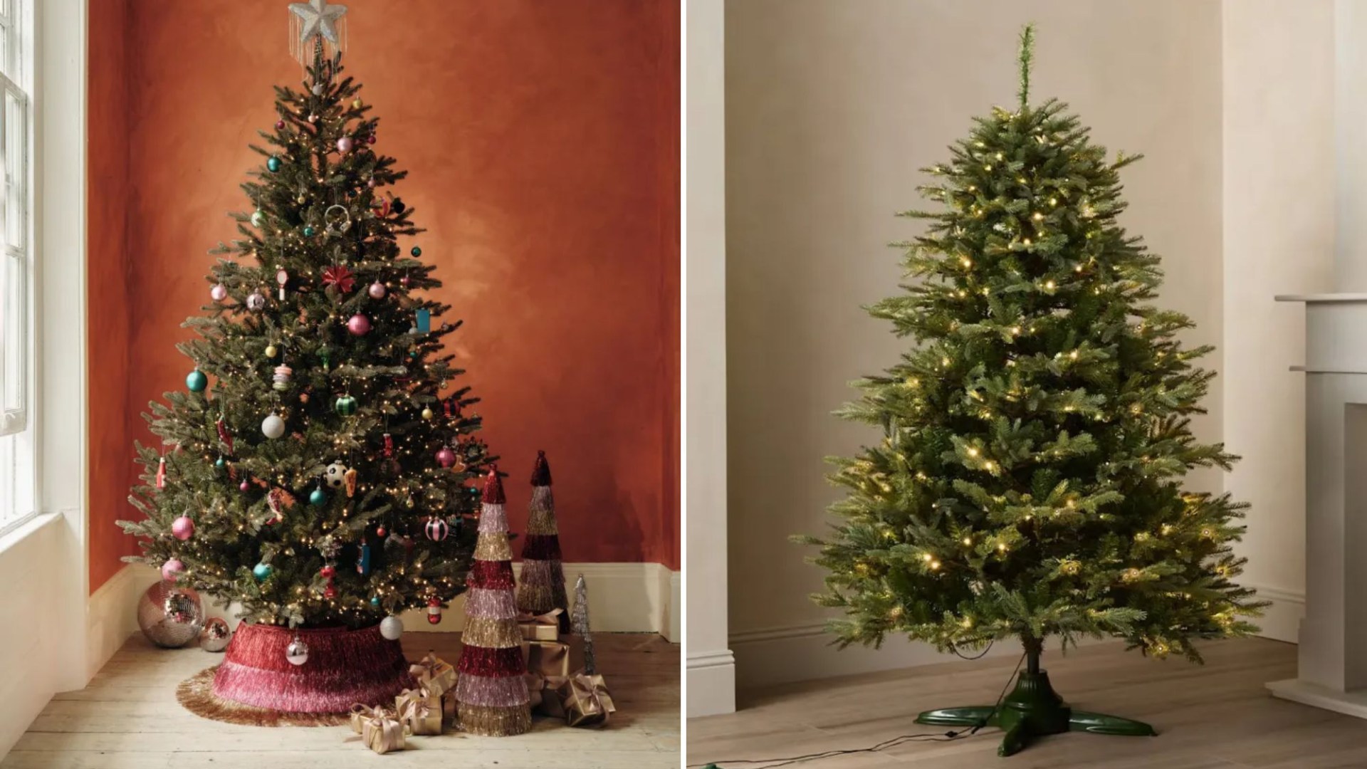 M&S launches first-of-its-kind fake Christmas tree with secret button that means it’s up & ready to decorate in seconds