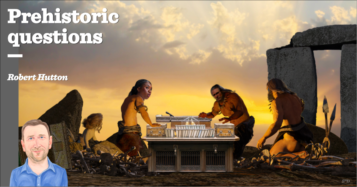 Prehistoric questions | Robert Hutton