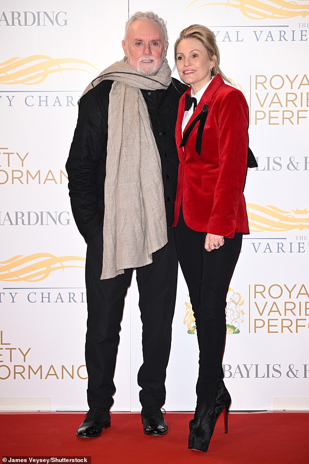 Queen legend Roger Taylor and his wife Sarina were also in attendance