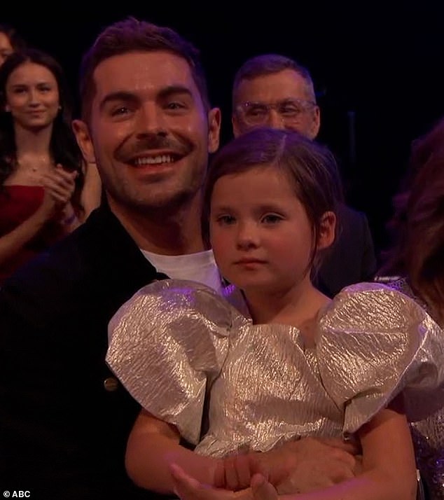 The renewed appreciation for his appearance comes over a decade after Zac suffered a horrific jaw injury (pictured with his younger sister)