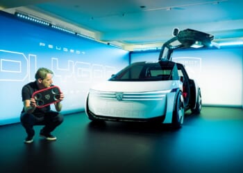 I tested Peugeot's new Hypersquare steering wheel… it's perfect for PlayStation kids but is too sensitive at some speeds