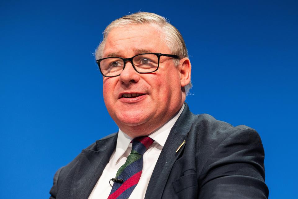 Mark Francois, Shadow Armed Forces minister, speaking at the Conservative Party Conference.