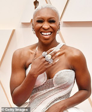 Since Ariana, 32, and Cynthia, 38, were cast in 2021 the pair, and their castmates, have been plagued by scandal (Cynthia pictured in 2020 before she got the part)