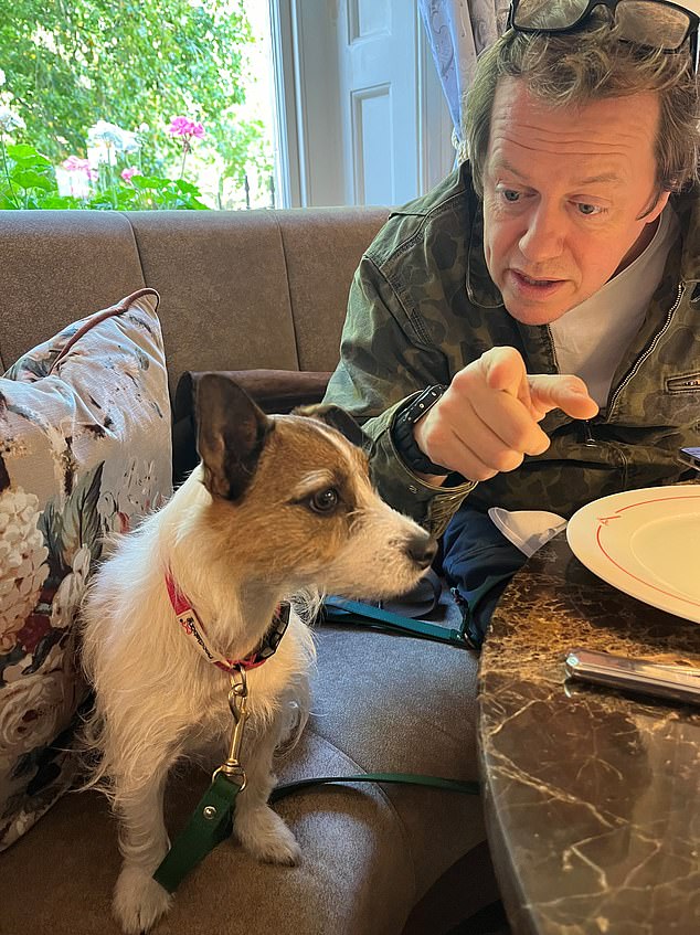 Tom and Maud before the attack last week