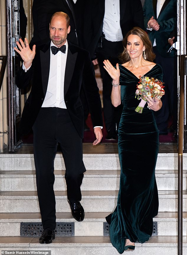 The trailer was released not long before Prince William and Princess Kate stunned crowds at the Royal Variety Show