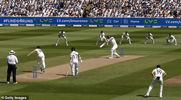But Zak Crawley cover-driving Pat Cummins for four off the first ball of the Ashes in 2023 had a hugely positive effect on us