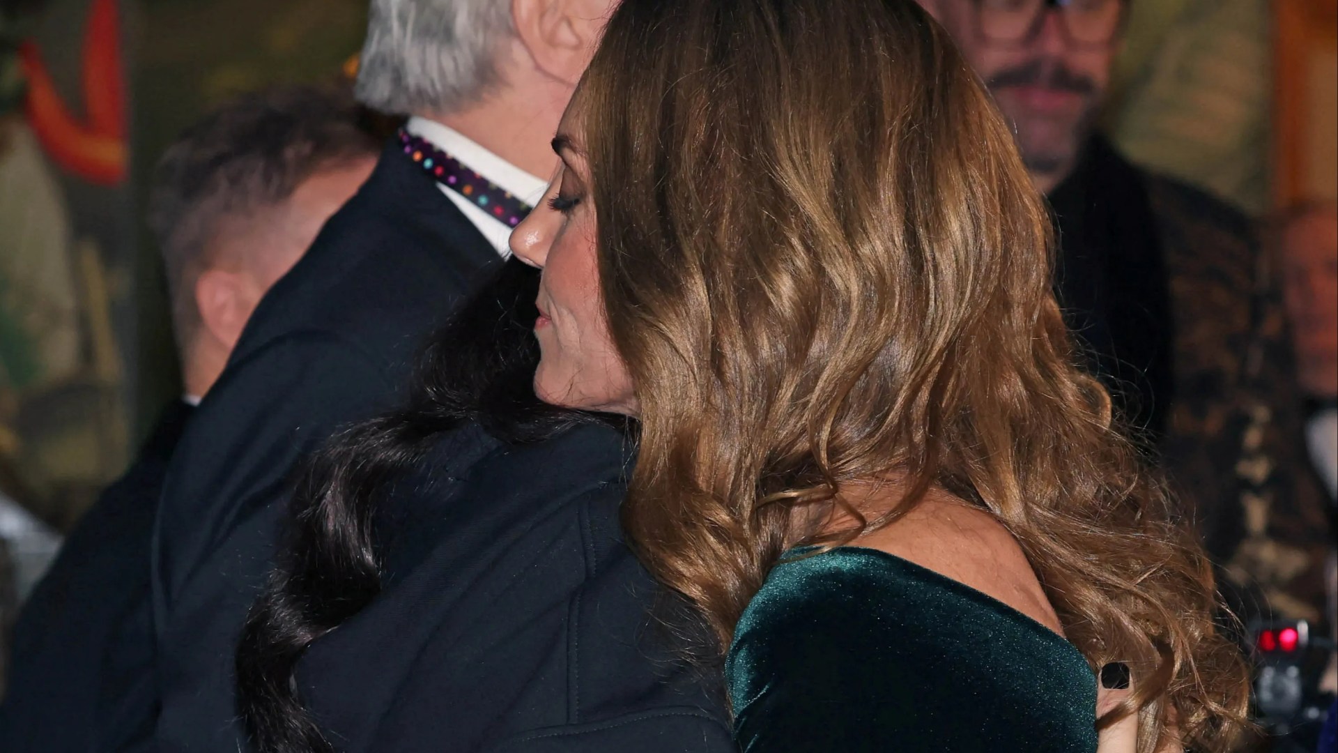 Princess Kate and Jessie J share emotional hug at the Royal Variety Performance over their brave cancer journeys