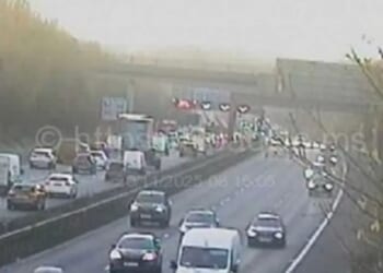 Two major motorways closed after multi-car crashes as drivers hit with long delays
