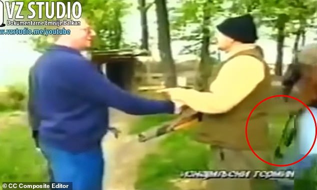 Aleksandar Vučić denies that he was carrying a weapon in the video, claiming that the object was an umbrella