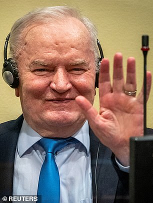 Former Bosnian Serb military leader Ratko Mladic was jailed for life for leading forces during the massacre of Bosnian Muslims (Bosniaks) in Srebrenica
