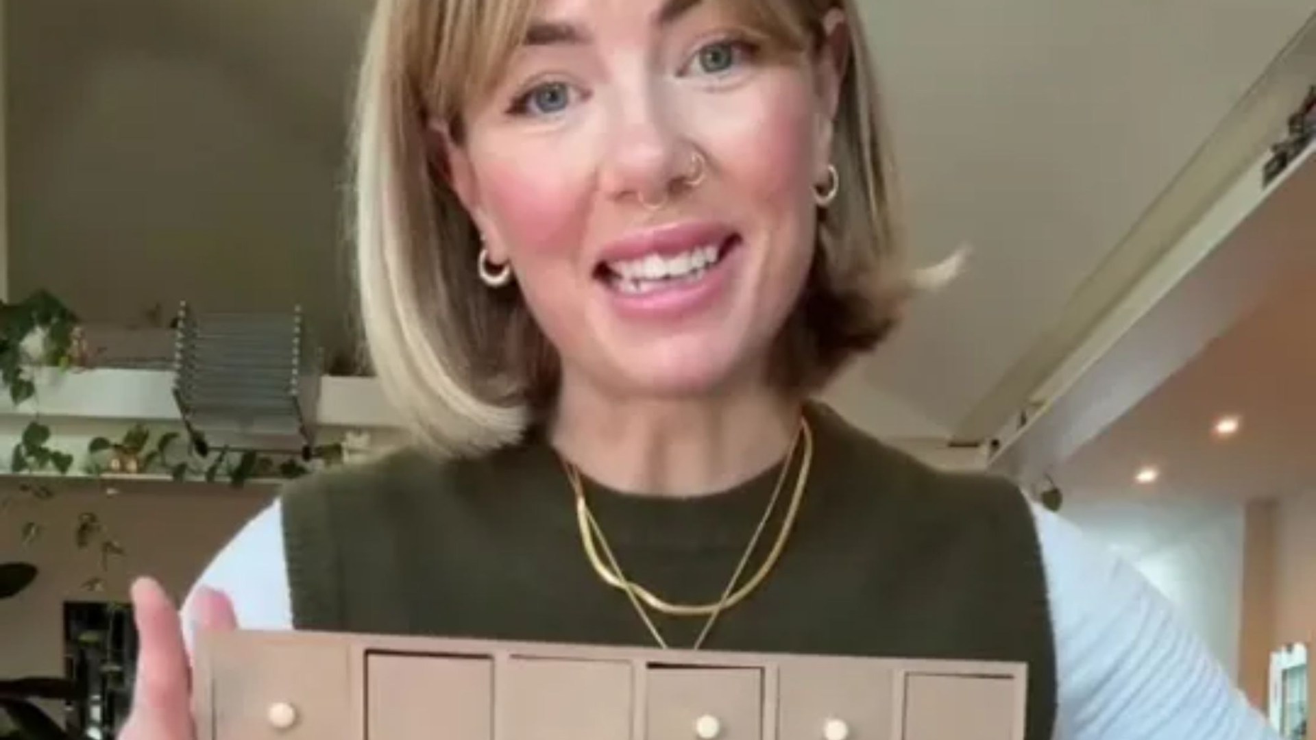 Make your own luxury advent calendar for just £12 with Hobbycraft buy & you can use it year after year