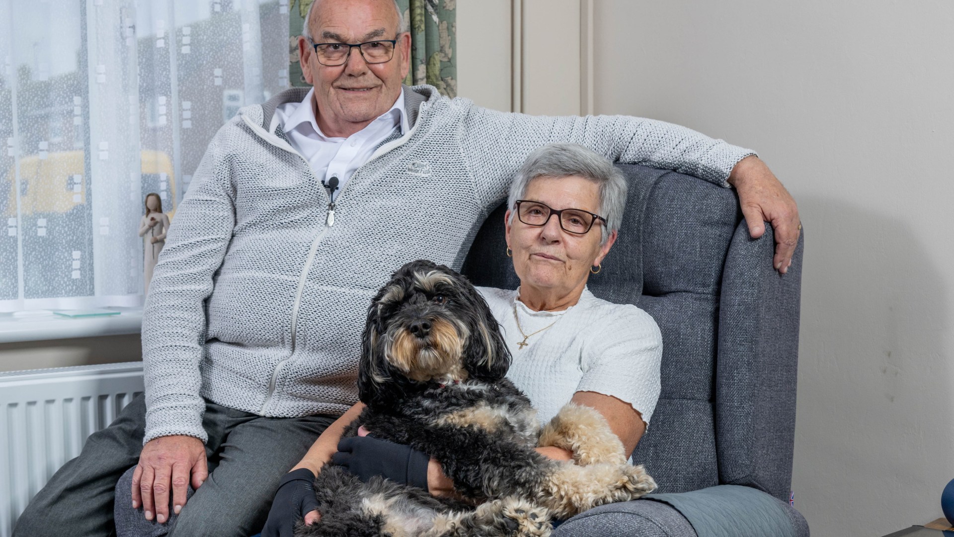 Couple save hundreds on energy bills each month after becoming first in UK to warm their home with heat from computers