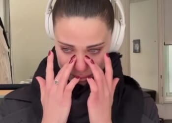 Bridgerton star breaks down in tears after being hit by a man in central London months after being mugged