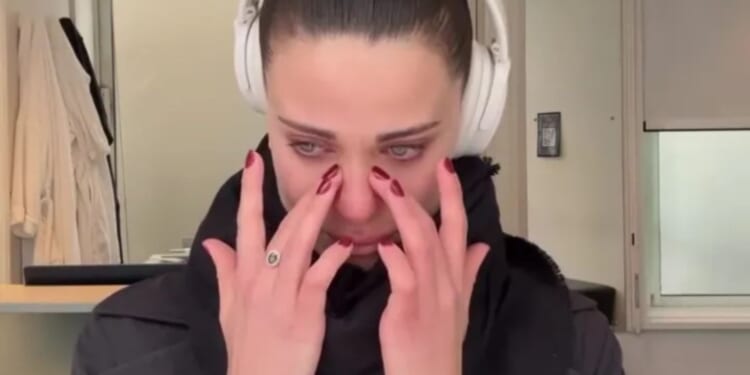 Bridgerton star breaks down in tears after being hit by a man in central London months after being mugged