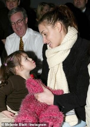 Lilyella is Melanie's only child from her relationship with former Jamiroquai bassist Stuart Zender, 46