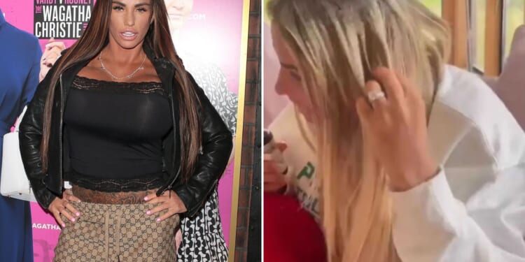 Katie Price planning hair transplant surgery after years of extensions leave her with bald patches