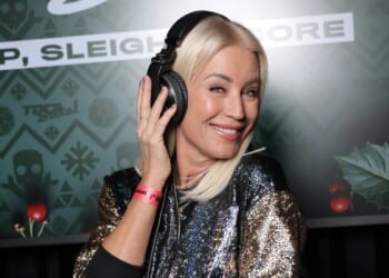 Denise Van Outen kicks off Christmas party season at star-studded event with Junior and Princess Andre